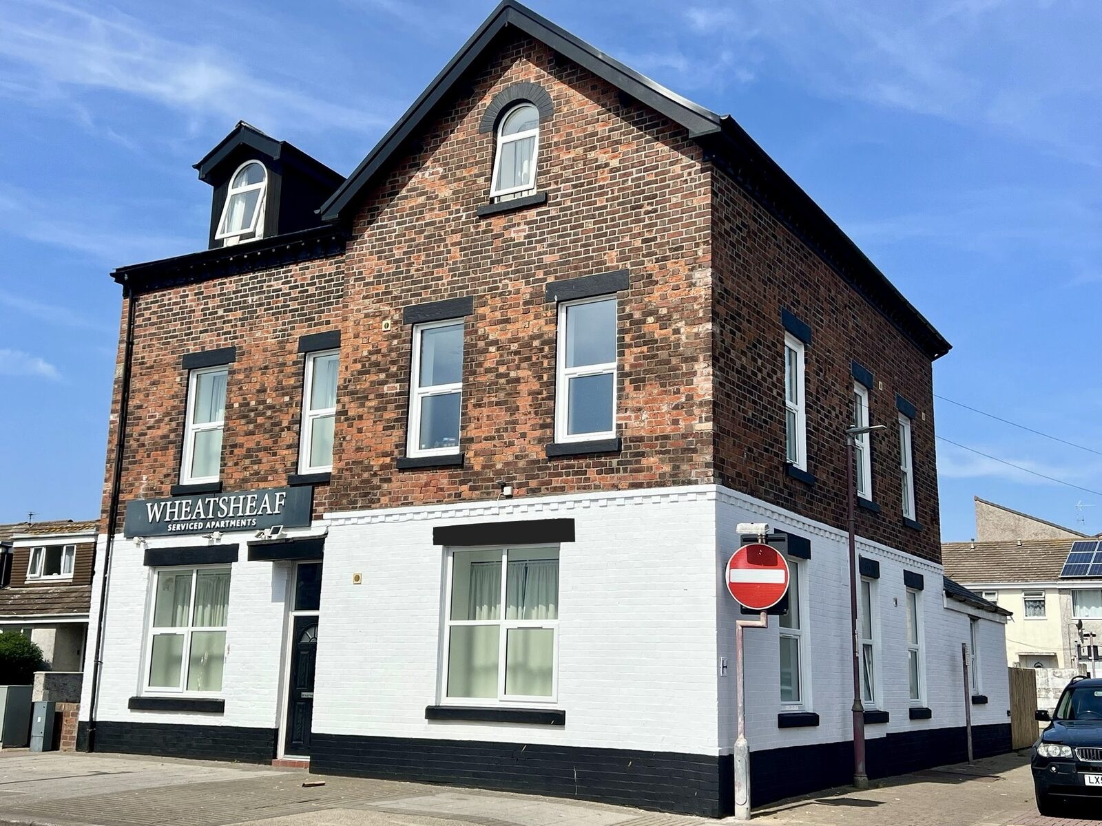 The Wheatsheaf building exterior, Anson Street, Barrow