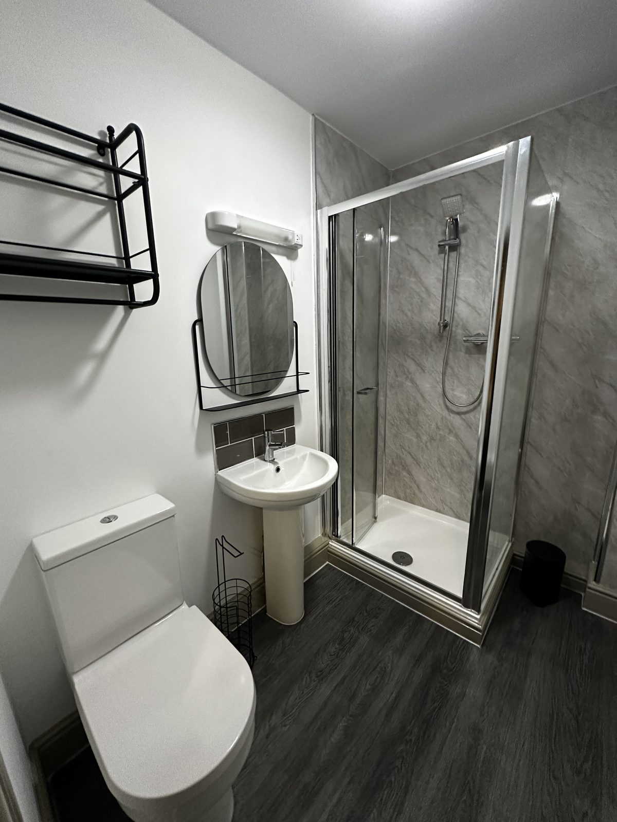 Private en-suite shower room, Crystal Palace, Dalkeith Street, Barrow